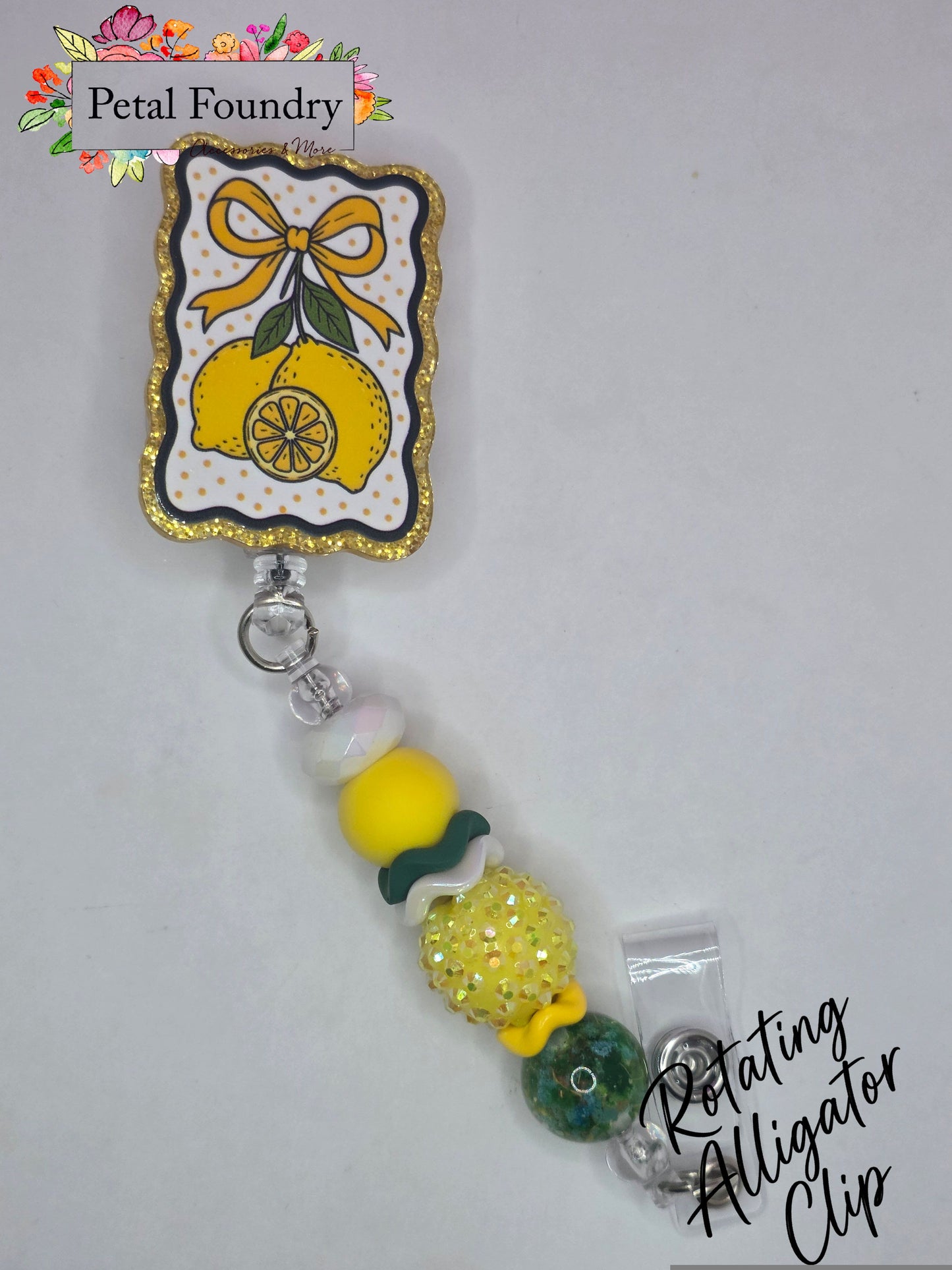 Handmade Retractable Badge Reel