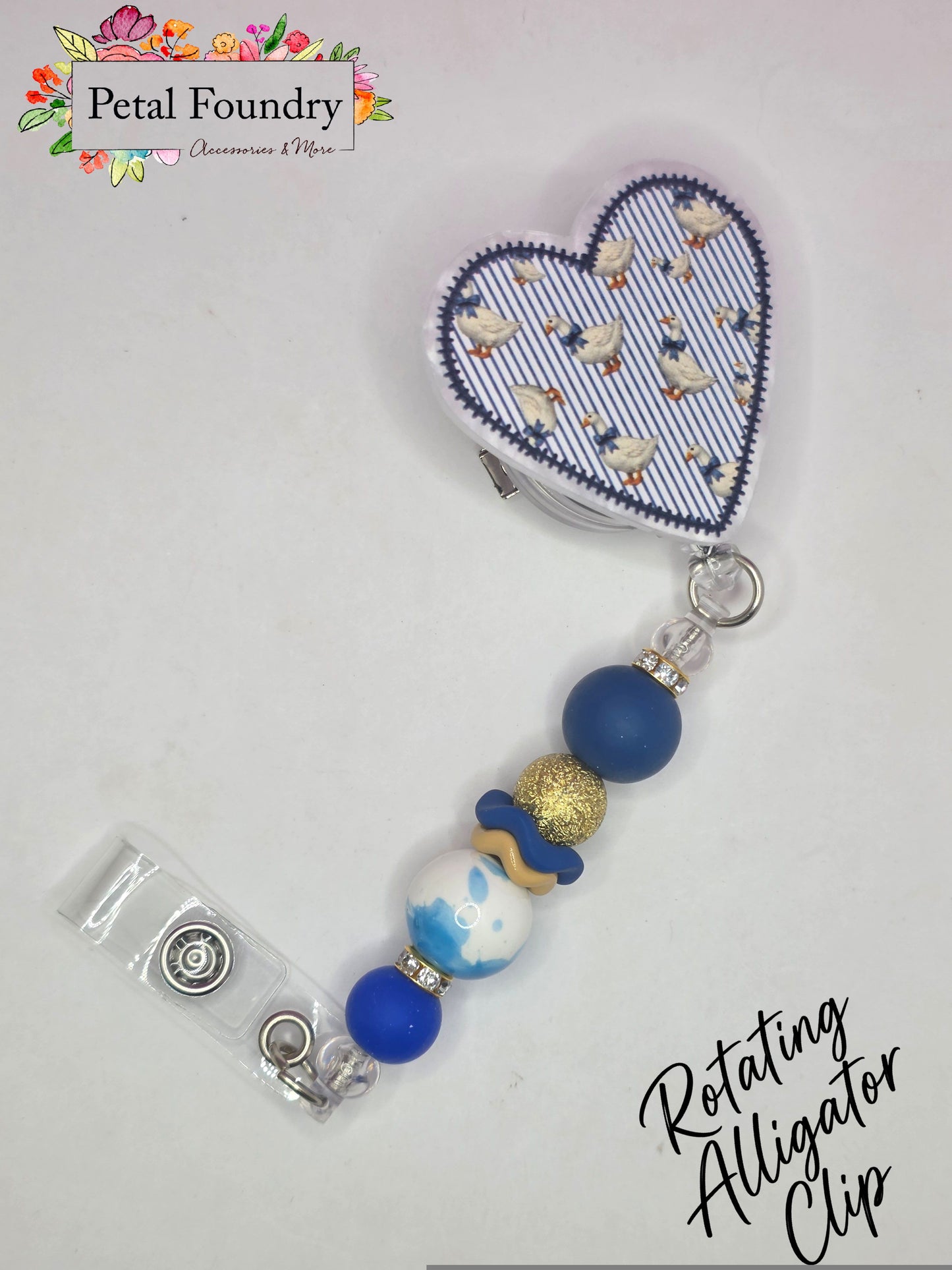 Handmade Retractable Badge Reel