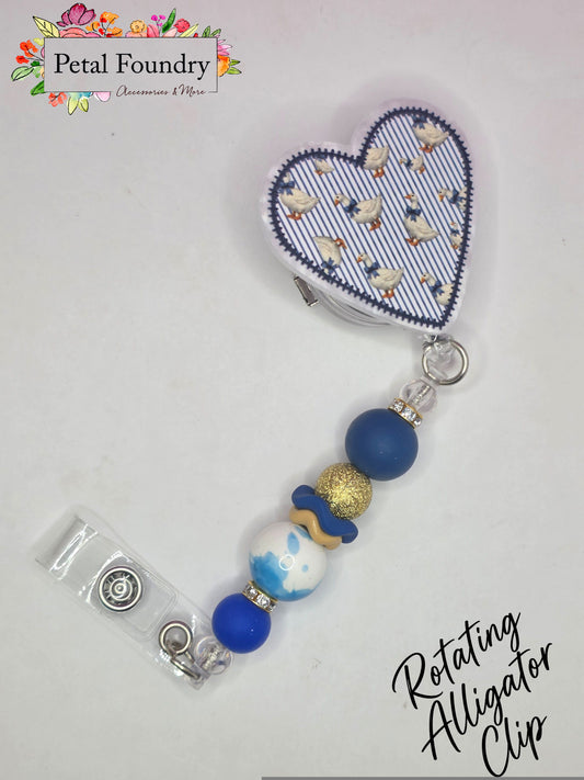 Handmade Retractable Badge Reel